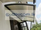 Polycarbonate roof structure