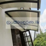 Polycarbonate roof structure