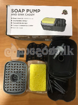 Soap Pump and sink caddy