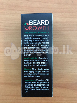 Beard Growth Oil For Men