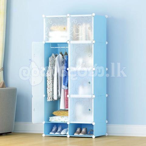 New DIY 8 Doors Cubes Wardrobe + Shoe Rack