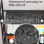 Bathroom Shelf -3 Layer racks – Powder coated