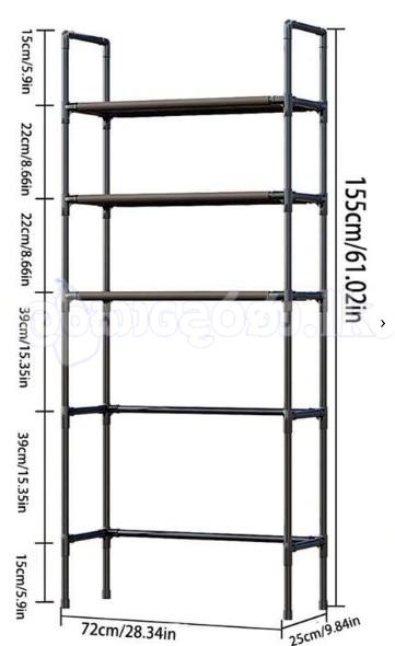 New Bathroom shelf – 3 Layer Rack
