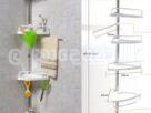 New Bathroom 4 Trays Corner Rack (තැටි කෝනර් රාක්කය)