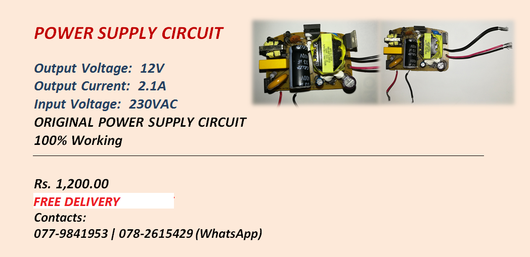 POWER SUPPLY CIRCUIT