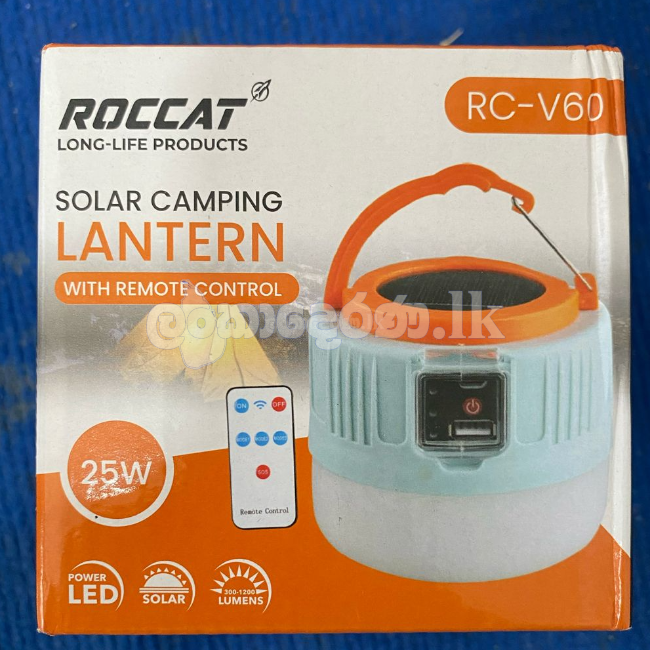 ROCCAT SOLAR CAMPING LANTERN RC-V60