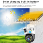 Solor power dual lens camera 4G
