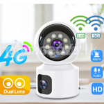 4G Indoor Dual Lens Mini IP Camera