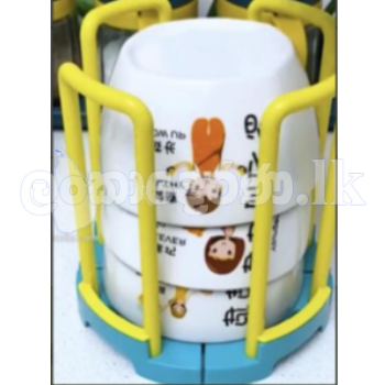 Round Dish Rack Dish Drainer