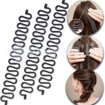 3 Pcs Styling Clip Braid Maker