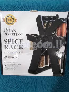 18 Pcs Spice Rotating Rack