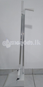 Foldable Dust Collection Tray With Broom