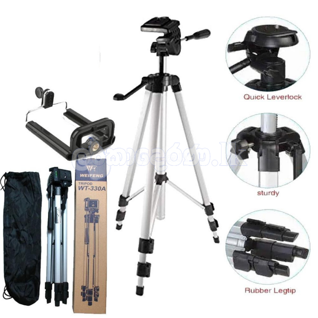 Tripod Camera Stand and Mobile Stand 330A 5 Feet