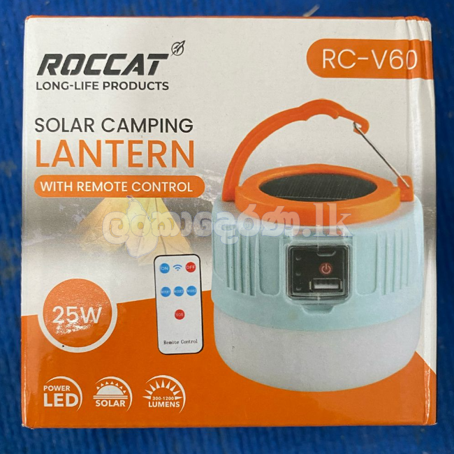 ROCCAT SOLAR CAMPING LANTERN RC-V60