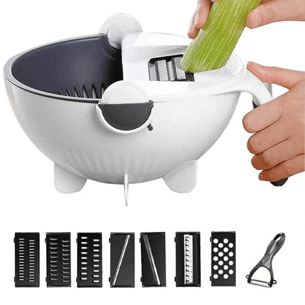 Wet Basket Vegetable Cutter