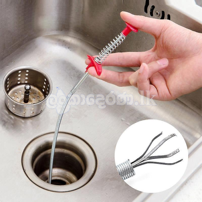 Flexible Drain Pipe Cleaning Grabber Cable 1.6M