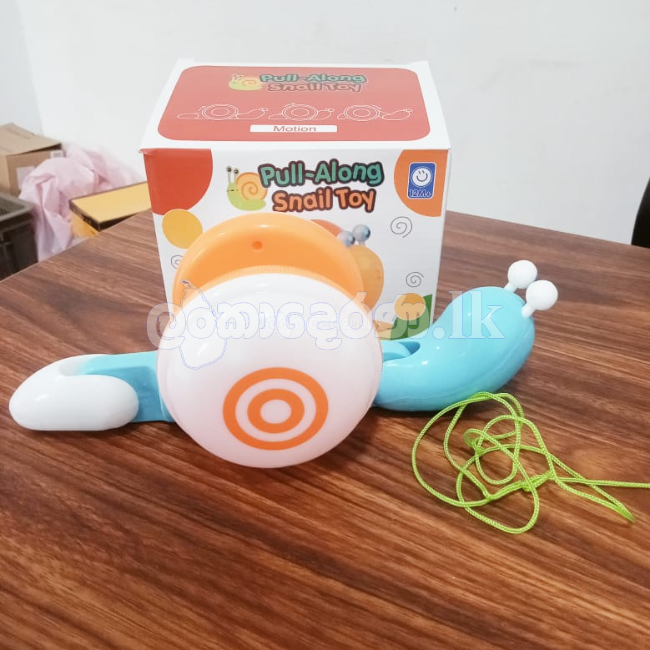Pull Along Snail Toy