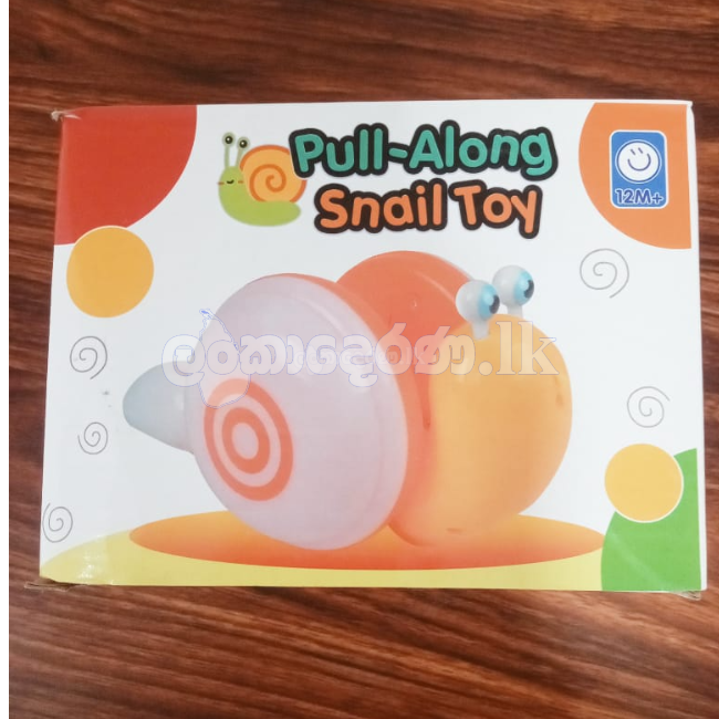 Pull Along Snail Toy