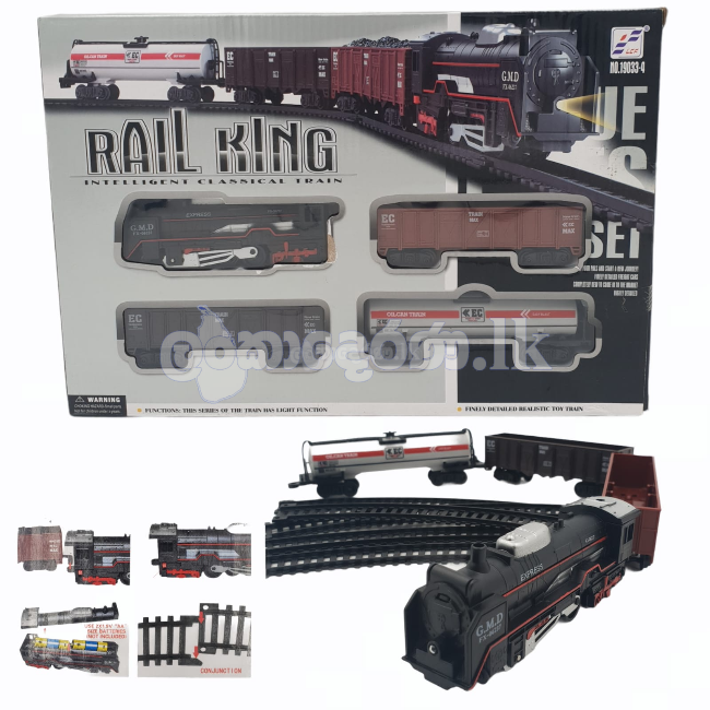 Rail King Train Toy Set
