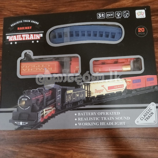20Pcs Rail Train Toy Set