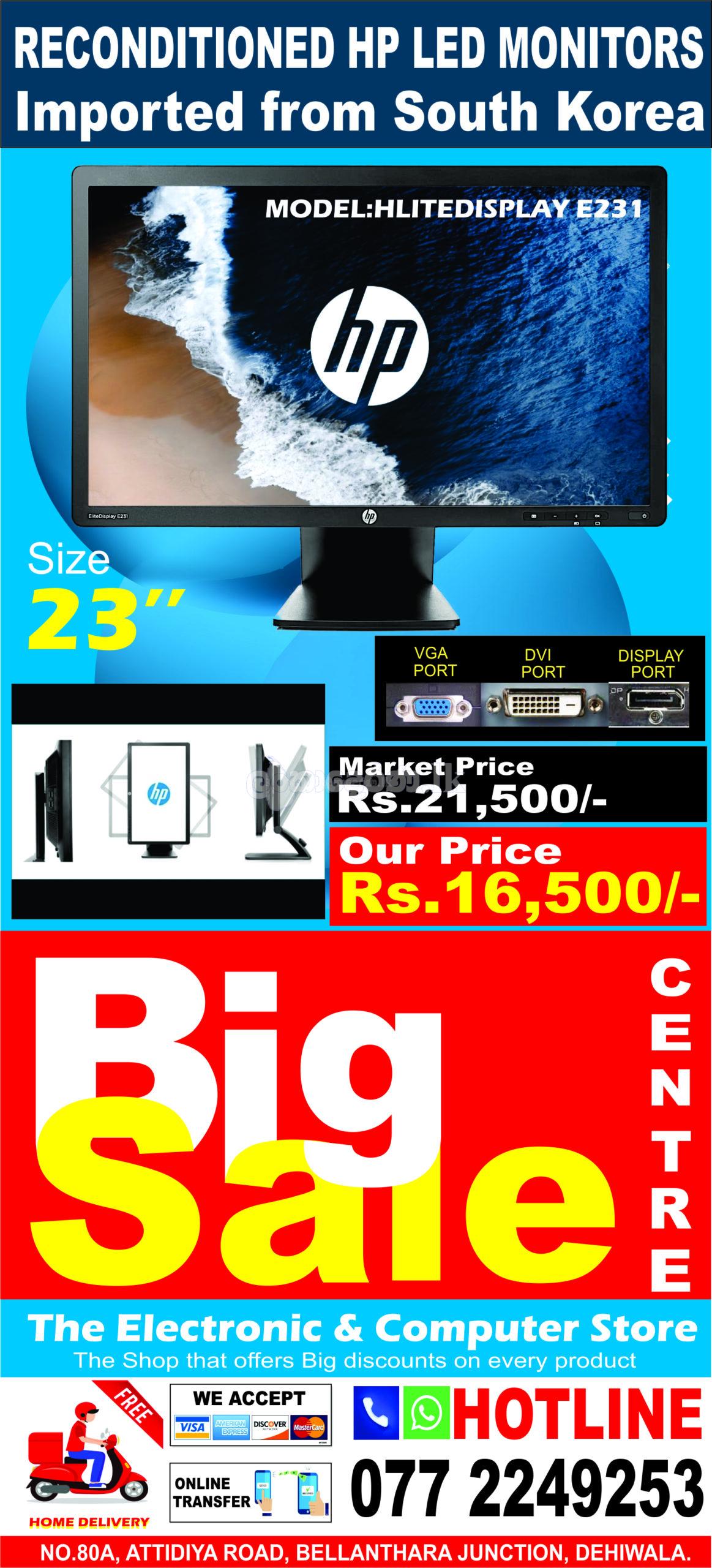23” LED Monitors for sale