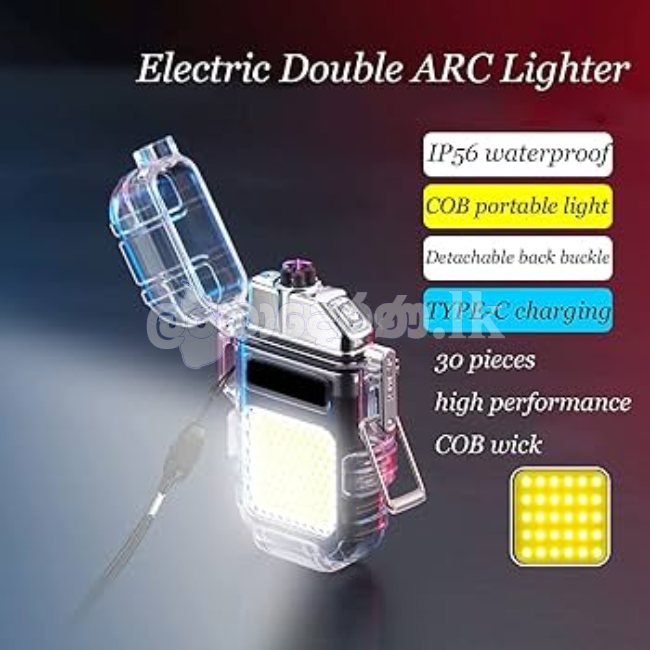 Rechargeable Lighter with Flash Light