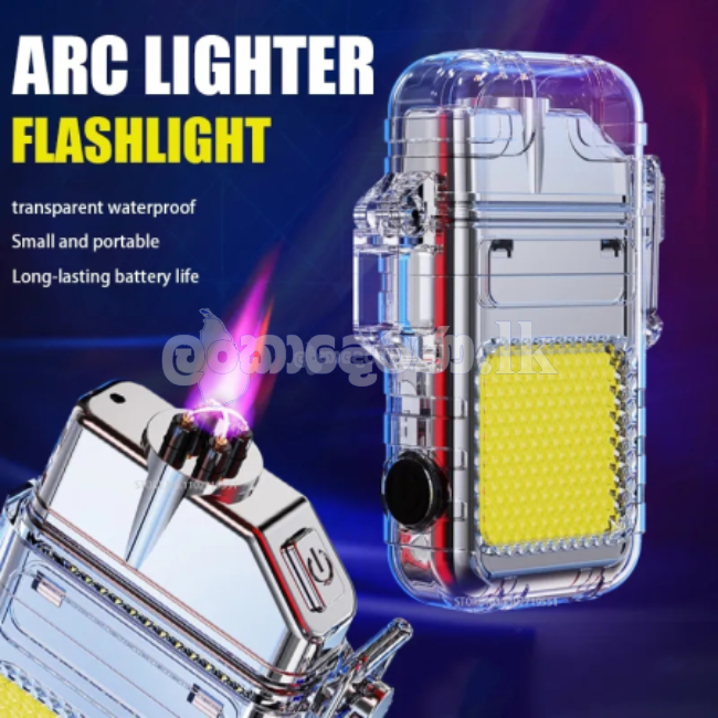 Rechargeable Lighter with Flash Light