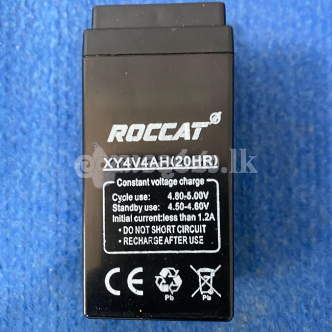 ROCCAT 4 WATTS BATTERY 4V+ 4AH