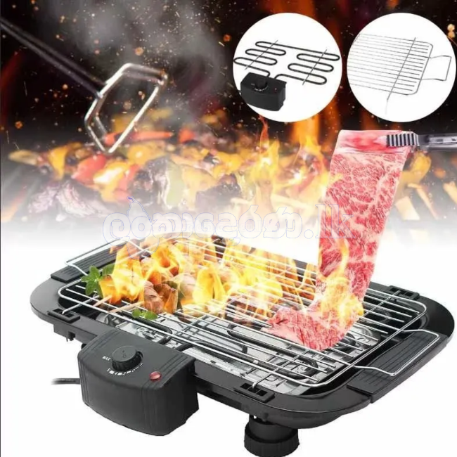 Electric Barbecue Grill And Toaster Multi Function 2000W