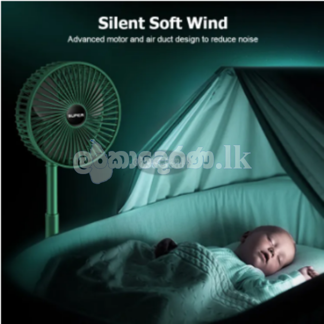 Telescopic Folding Mini Fan Rechargeable