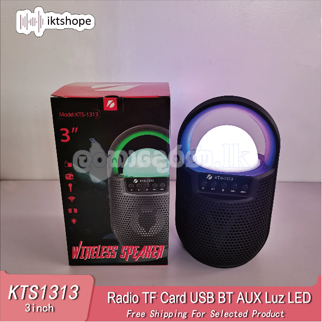 KTS 1313 3 inch Karaoke speaker wireless bluetooth speaker