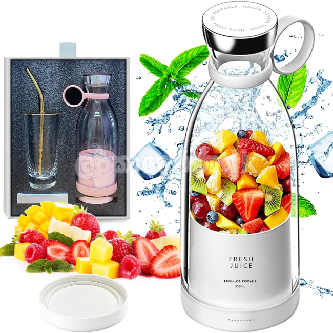Mini Blender Rechargeable Guice Making Bottle