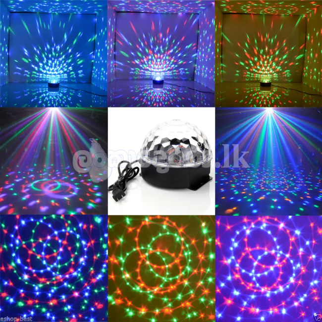 LED Crystal Almagic Ball light USB Remote Control