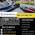 General Maintenance & MEP Work undertaken