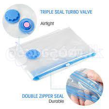 Vacuum storage 5 bags with Hand Pump