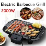 Electric Barbecue Grill And Toaster Multi Function 2000W