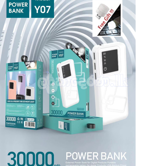 30000mah Power Bank Molde : Y 07