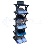 Plastic Shoe Rack – Dark Color