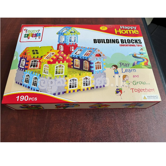 Happy Home Building Blocks (Educational Toys)