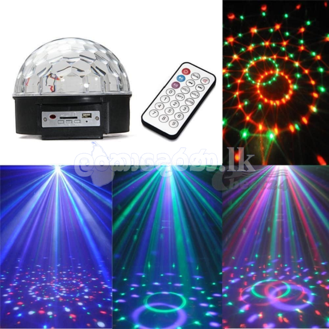 LED Crystal Almagic Ball light USB Remote Control