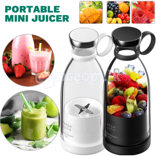 Mini Blender Rechargeable Guice Making Bottle