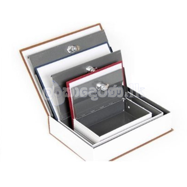 Dictionary Secret Book Hidden Safe with Key Lock