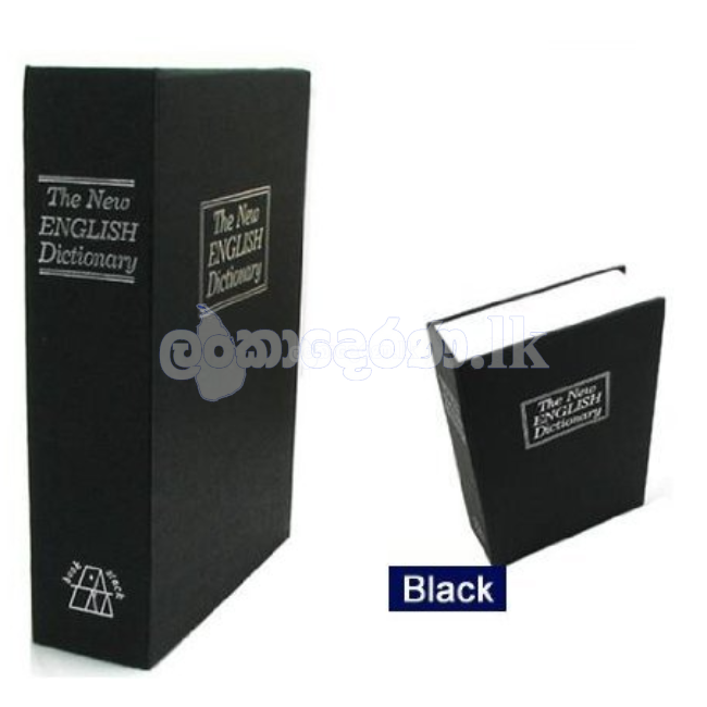 Dictionary Secret Book Hidden Safe with Key Lock