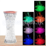 Crystal Lamp with humidifier,7 color Night Light Touch Lamp with Mist Diffuser