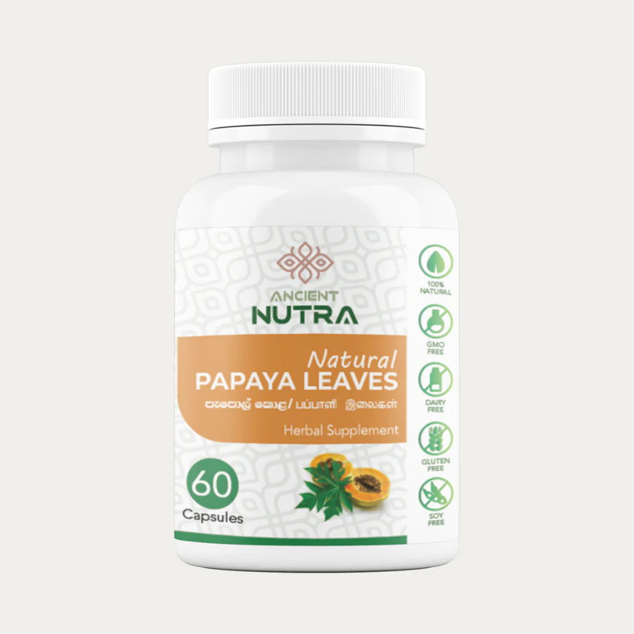 Papaya Leaves – 60 capsules