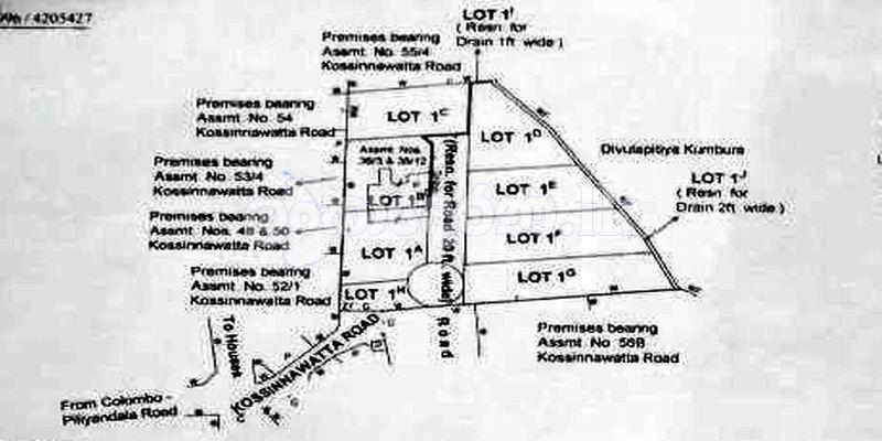 Code 3764 Lands for sale Boralesgamuwa