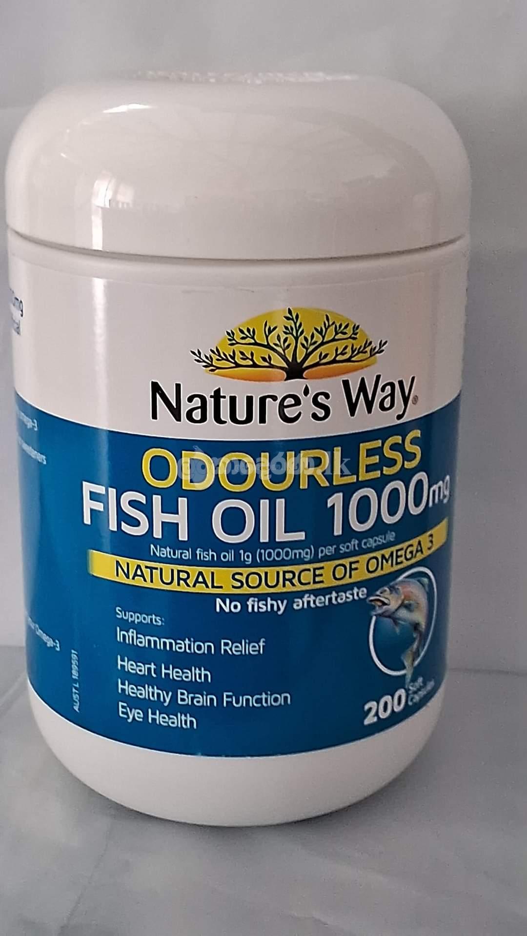 Natures way fish oil 1000mg