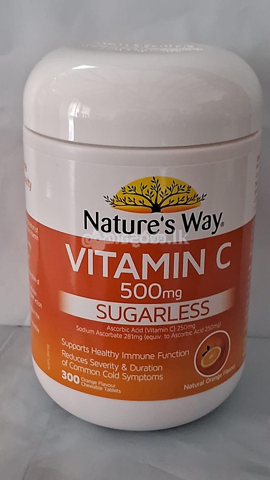 VITAMIN C SUGARLESS 500MG