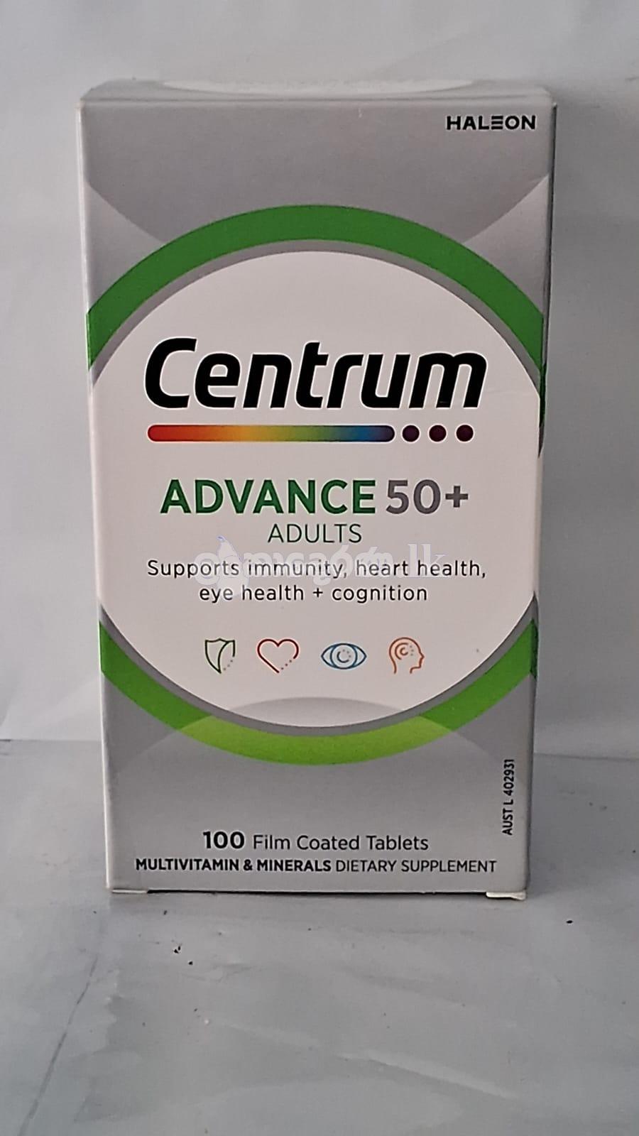 Centrum ADVANCE 50+ 100 TABS