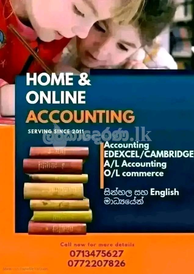 Accounting edexcel cambridge Local AL and OL commerce